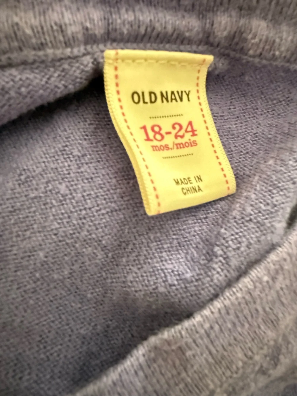 Old Navy Lavender V-Neck Cardigan Sweater